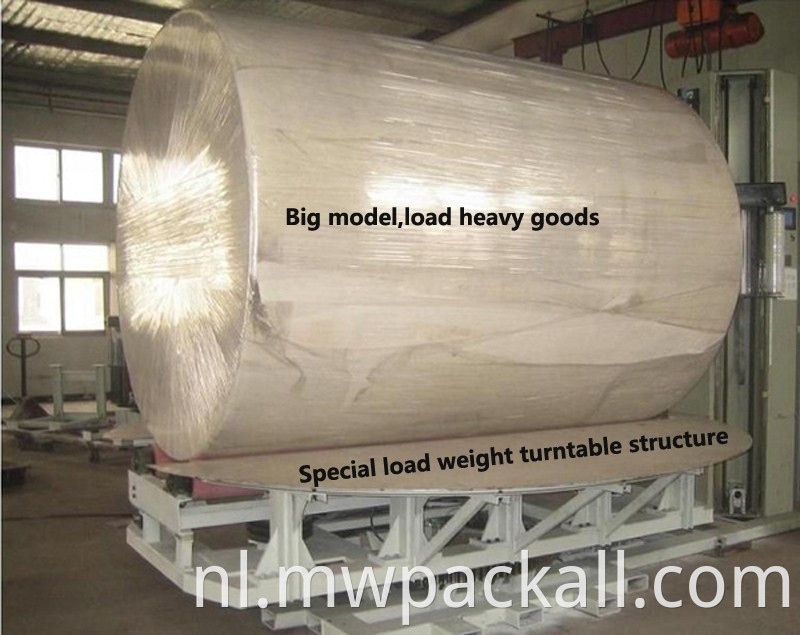 Rekfolie jumbo roll wrapper wikkelmachine voor kraftpapier